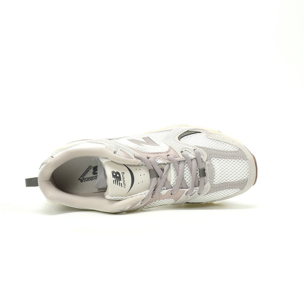 New Balance 530 Cream & Grey Sneakers