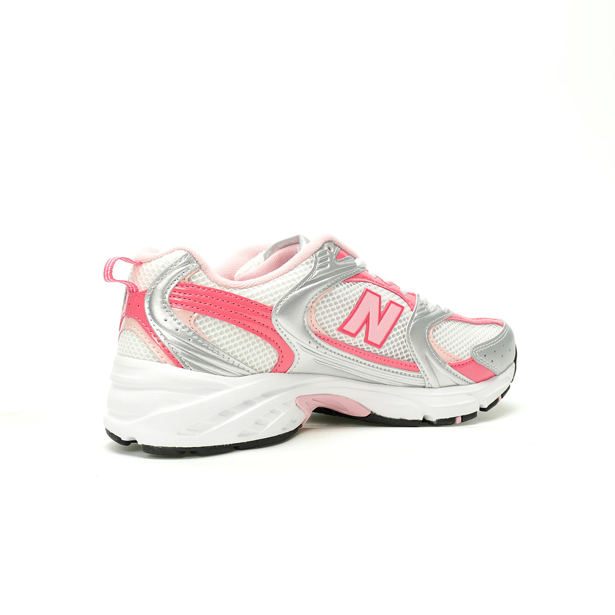New Balance 530 White & Rose Pink Sneakers