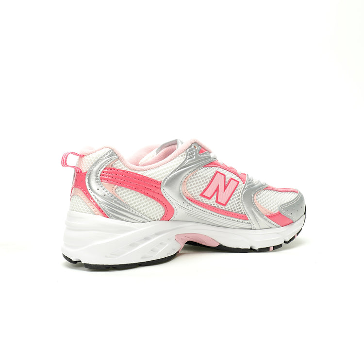 New Balance 530 White & Rose Pink Sneakers