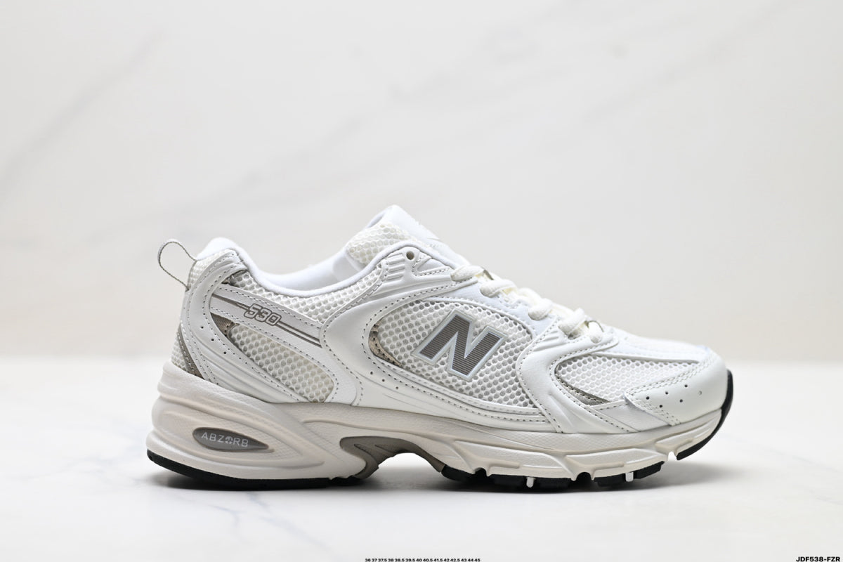 New Balance 530 White & Grey Sneakers