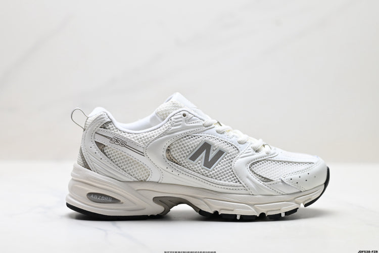 New Balance 530 White & Grey Sneakers