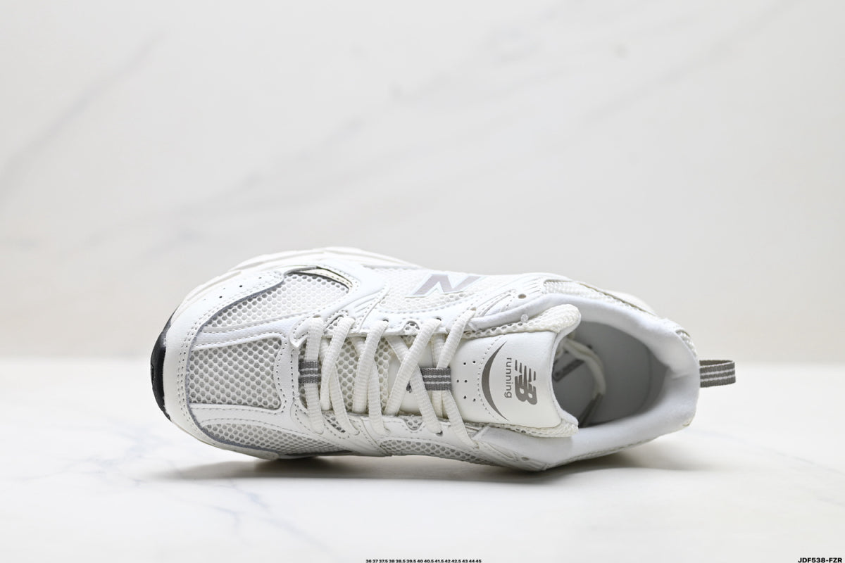 New Balance 530 White & Grey Sneakers