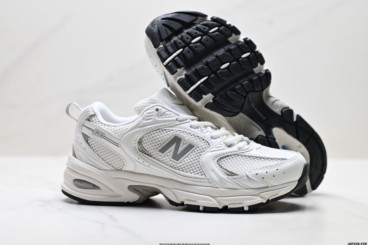 New Balance 530 White & Grey Sneakers
