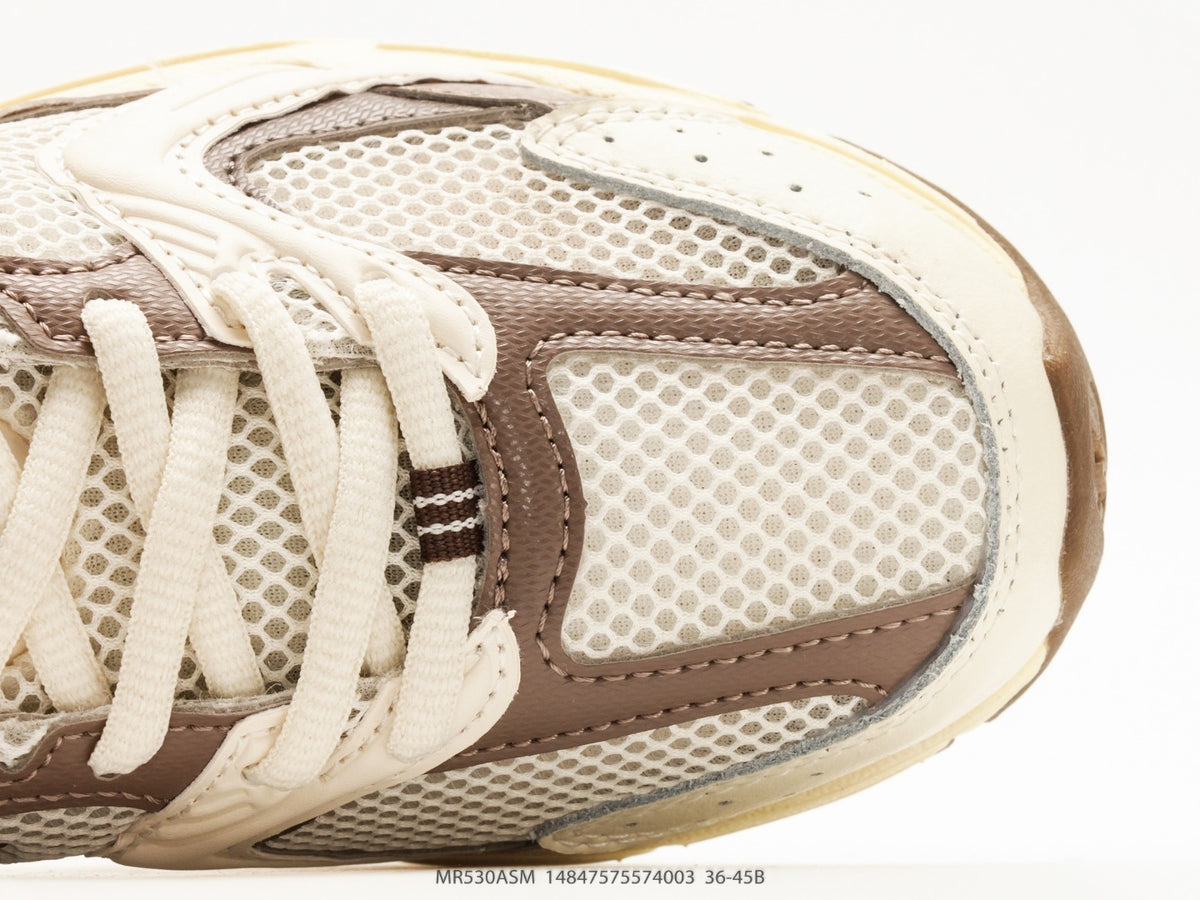 New Balance 530 Cream & Taupe Sneakers