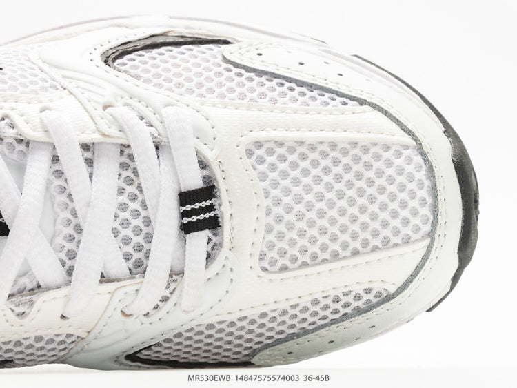 New Balance 530 White & Black Sneakers