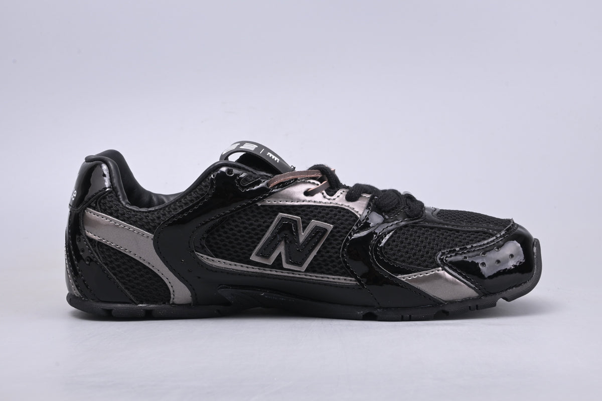 Miu Miu x New Balance 530 SL Black & Silver Retro Low-Top Lifestyle Sneakers