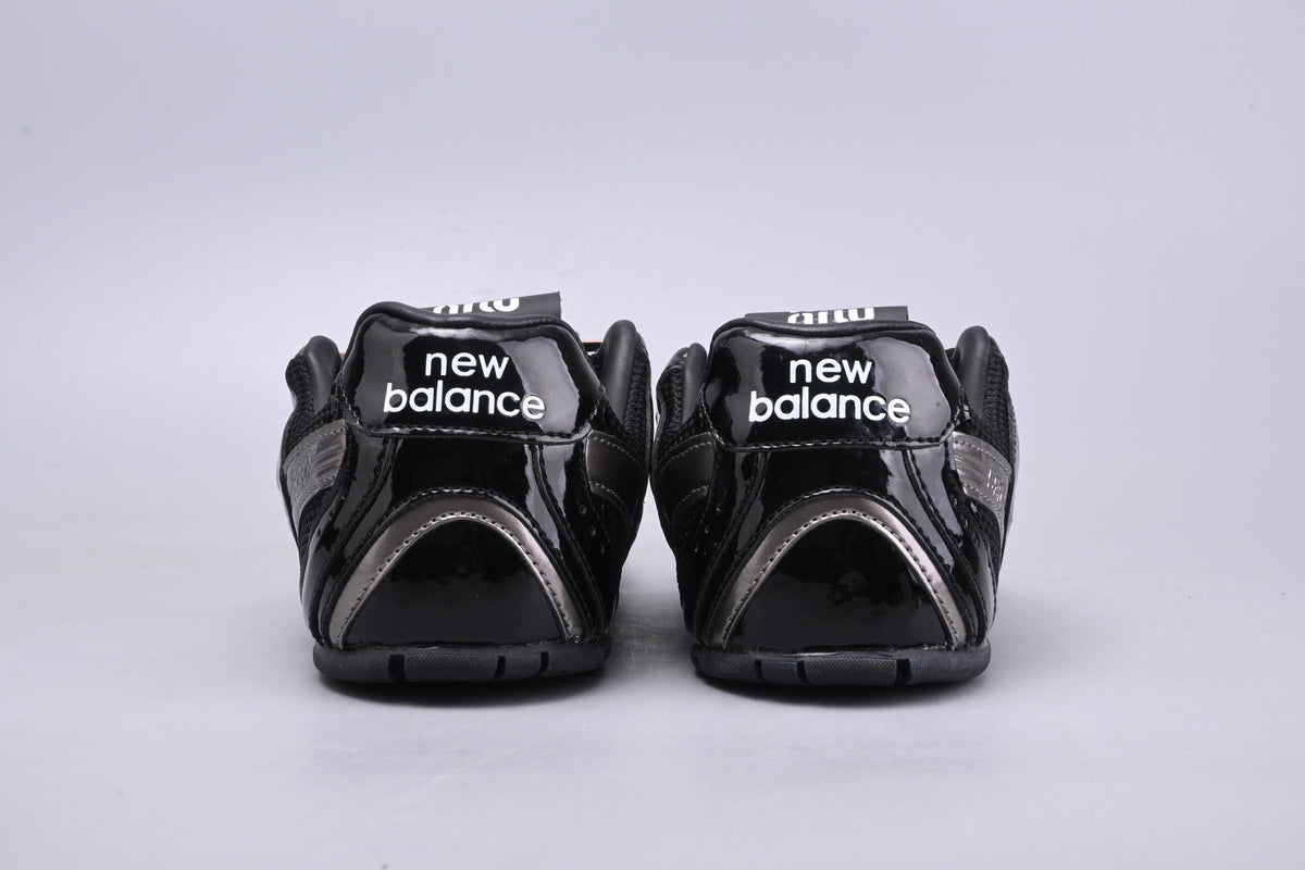 Miu Miu x New Balance 530 SL Black & Silver Retro Low-Top Lifestyle Sneakers