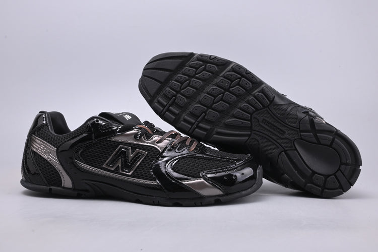 Miu Miu x New Balance 530 SL Black & Silver Retro Low-Top Lifestyle Sneakers