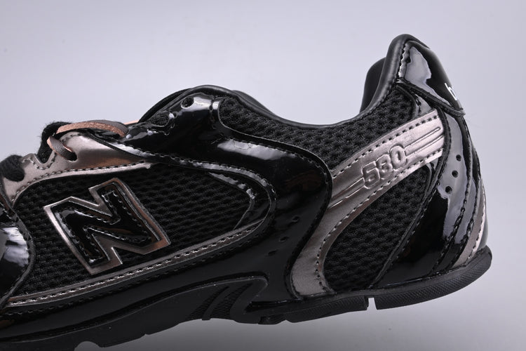 Miu Miu x New Balance 530 SL Black & Silver Retro Low-Top Lifestyle Sneakers