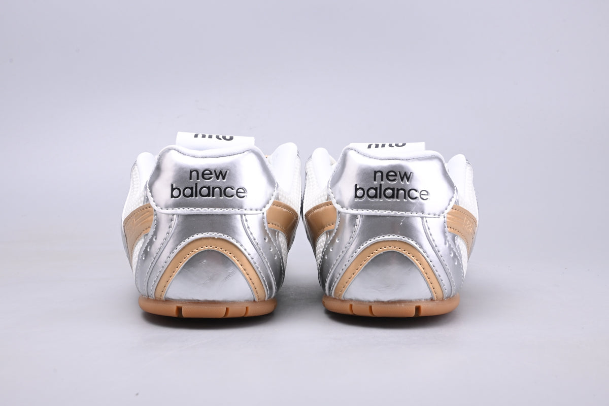 Miu Miu x New Balance 530 SL White & Silver Retro Low-Top Lifestyle Sneakers