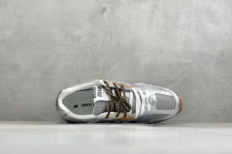Miu Miu x New Balance 530 SL Silver & Grey Retro Low-Top Lifestyle Sneakers