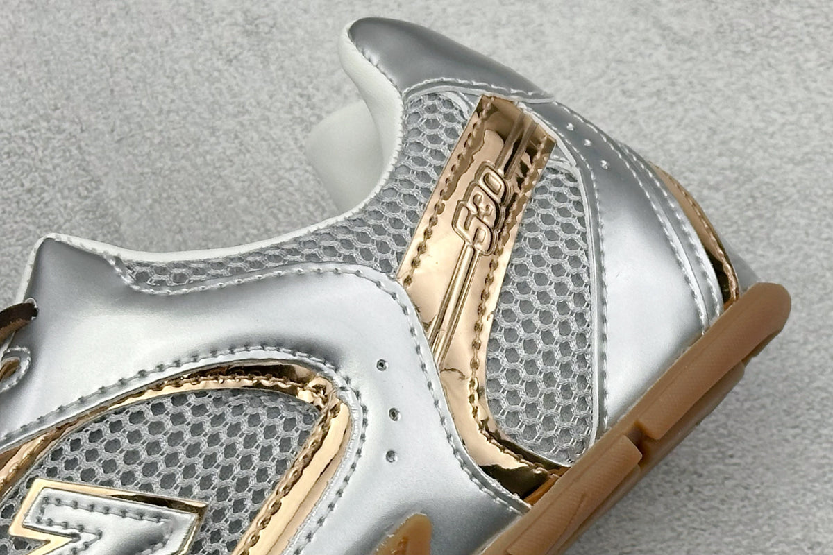 Miu Miu x New Balance 530 SL Silver & Grey Retro Low-Top Lifestyle Sneakers