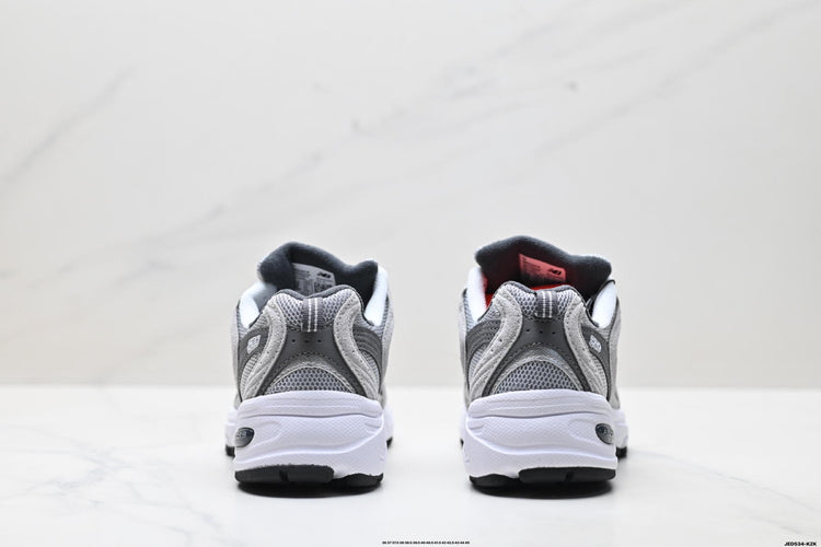 New Balance 530 Grey & Silver Retro Low-Top Lifestyle Sneakers