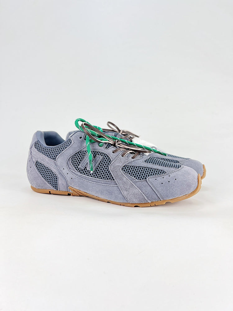 Miu Miu x New Balance 530 SL Silver & Grey Retro Low-Top Lifestyle Sneakers