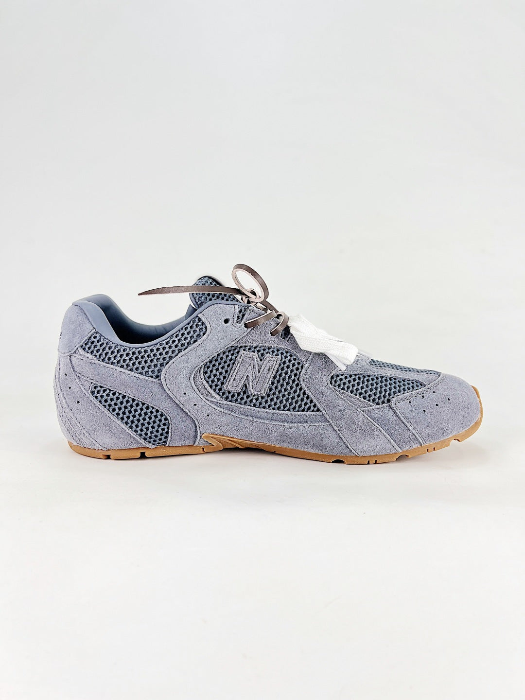 Miu Miu x New Balance 530 SL Silver & Grey Retro Low-Top Lifestyle Sneakers