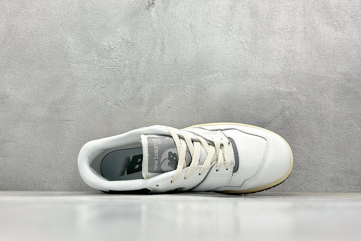 New Balance 550 White & Cream Retro Low-Top Lifestyle Sneakers