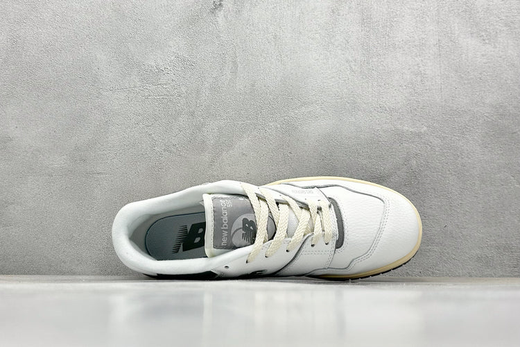 New Balance 550 White & Cream Retro Low-Top Lifestyle Sneakers
