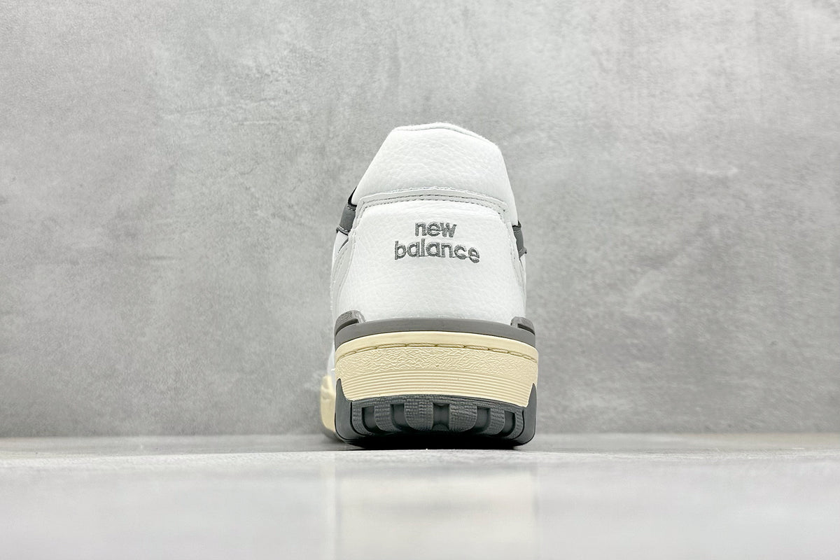 New Balance 550 White & Cream Retro Low-Top Lifestyle Sneakers