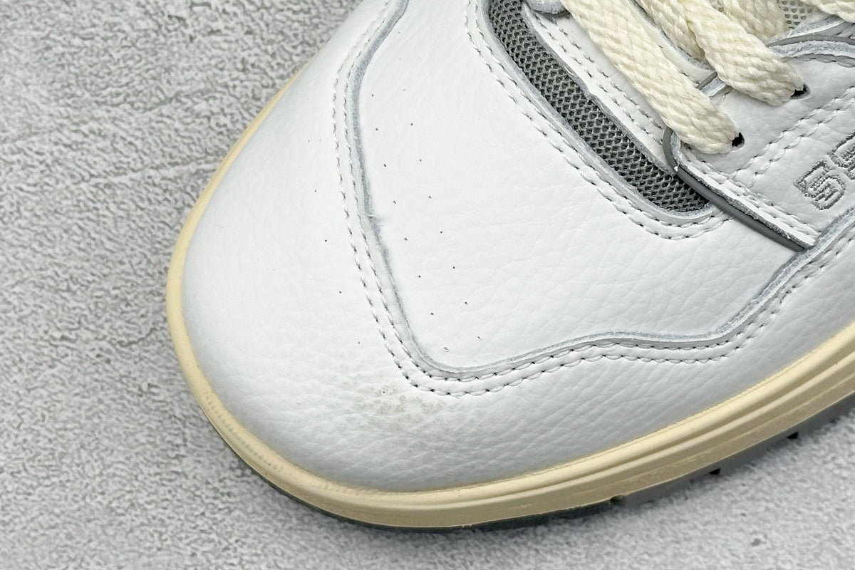 New Balance 550 White & Cream Retro Low-Top Lifestyle Sneakers