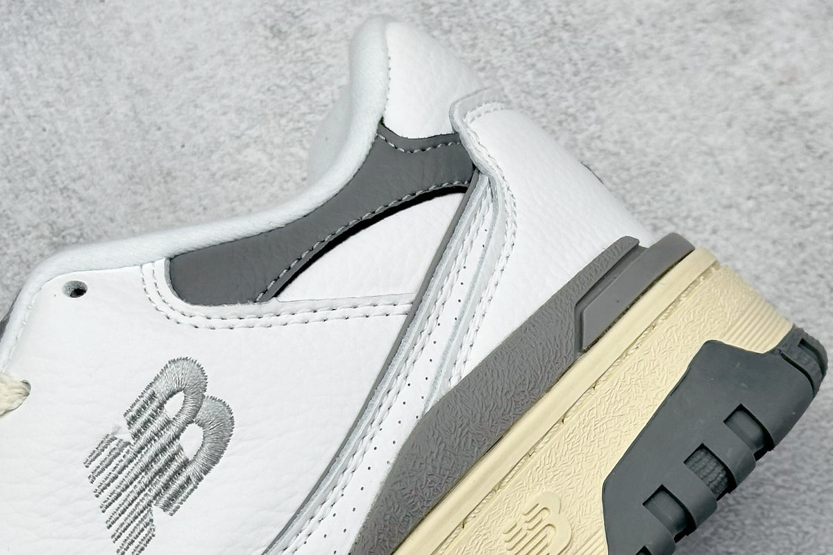 New Balance 550 White & Cream Retro Low-Top Lifestyle Sneakers