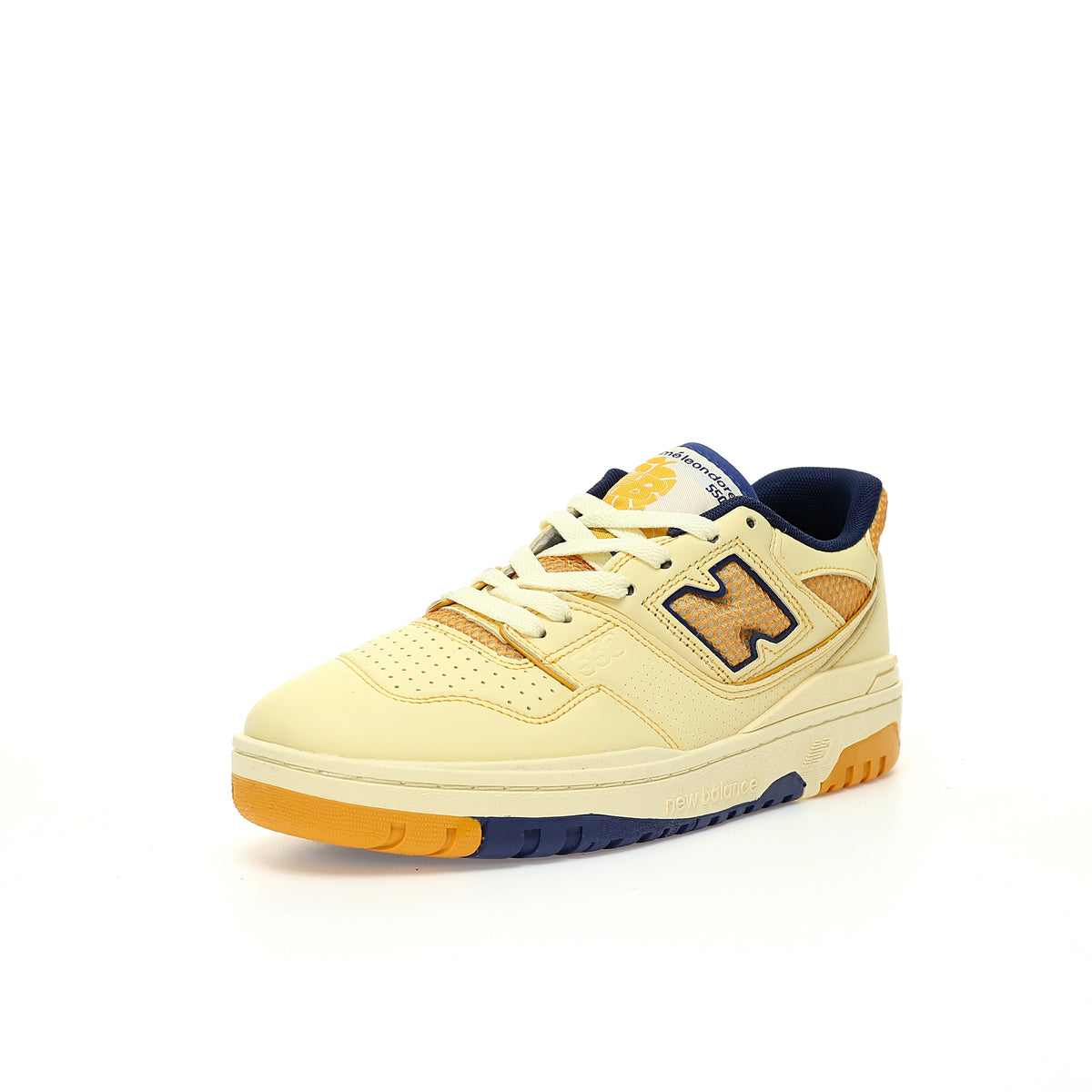 Aimé Leon Dore x New Balance 550 in Cream & Mustard – Retro Low-Top Casual Sneakers