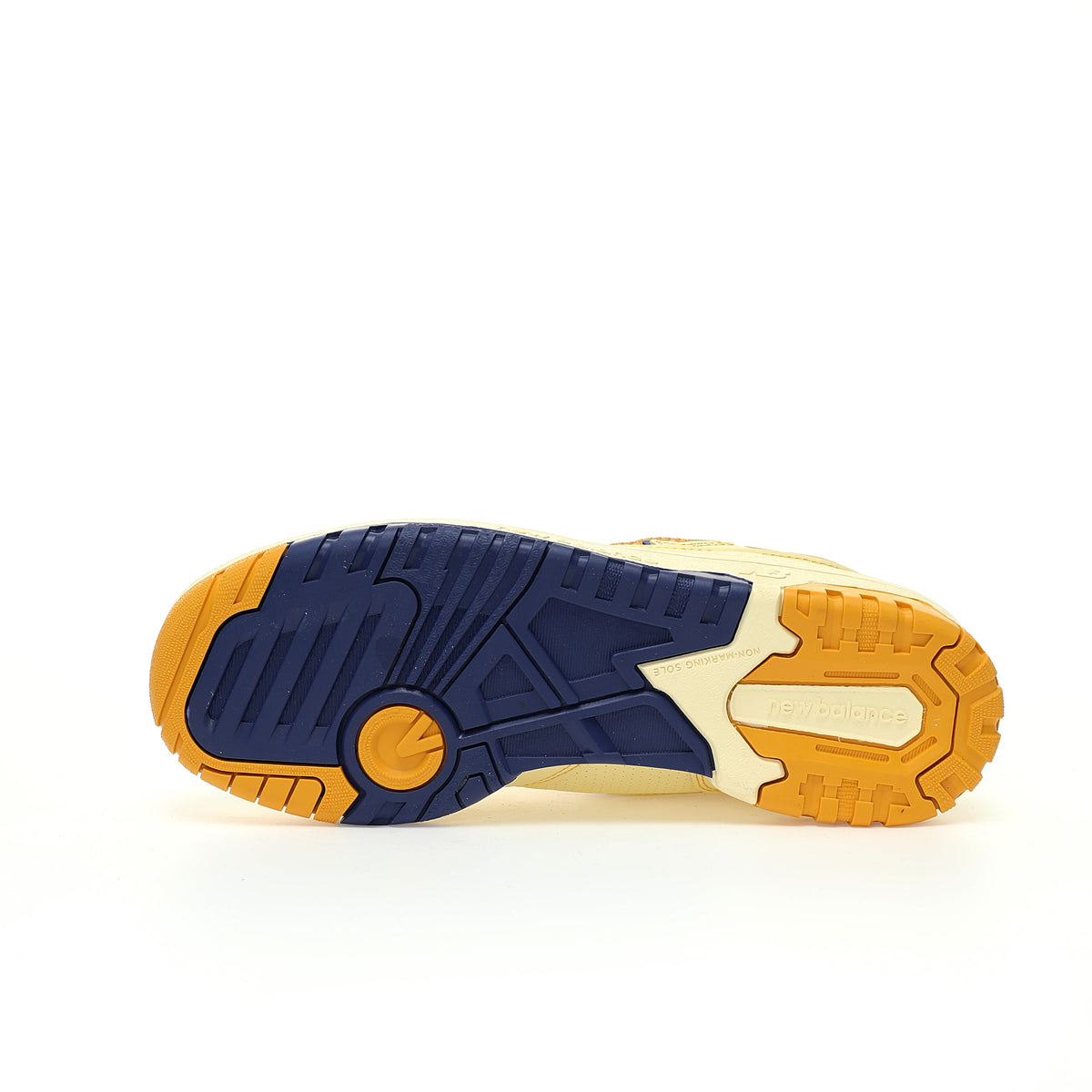 Aimé Leon Dore x New Balance 550 in Cream & Mustard – Retro Low-Top Casual Sneakers