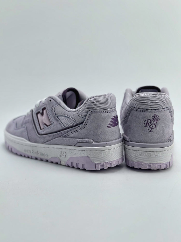 New Balance 550 in Grey & White – Retro Low-Top Court-Inspired Casual Sneakers