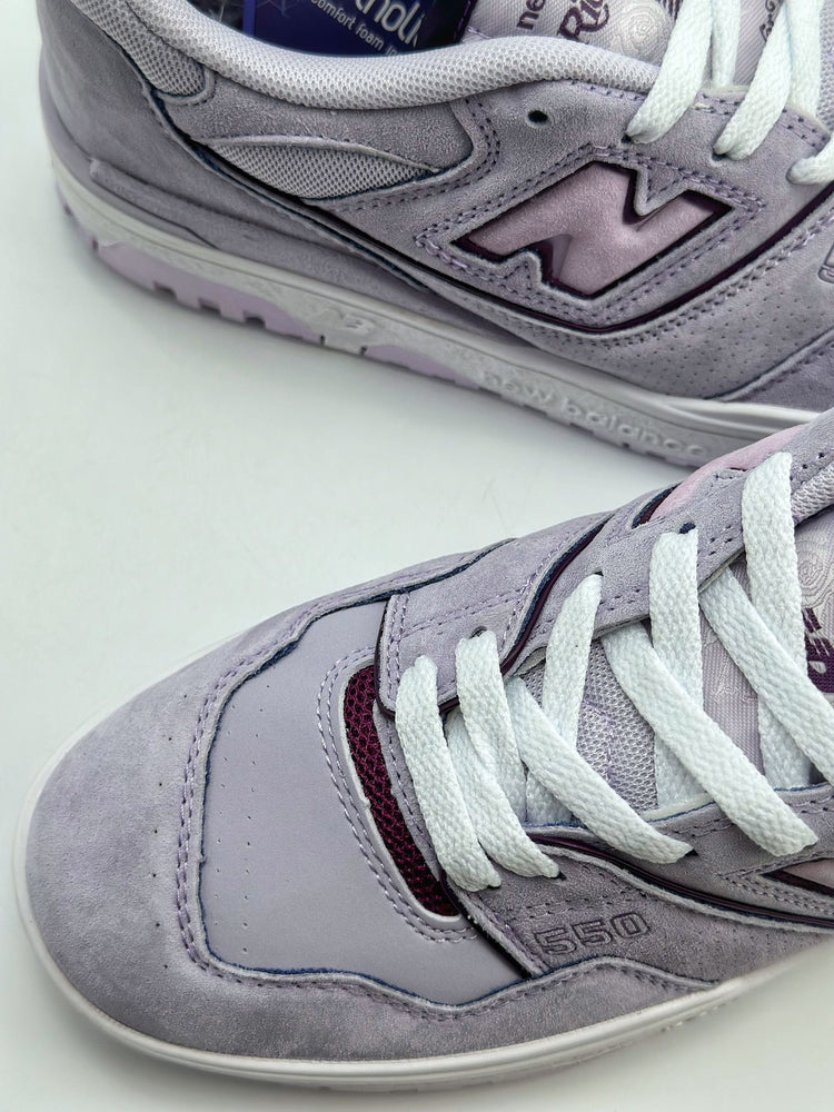 New Balance 550 in Grey & White – Retro Low-Top Court-Inspired Casual Sneakers