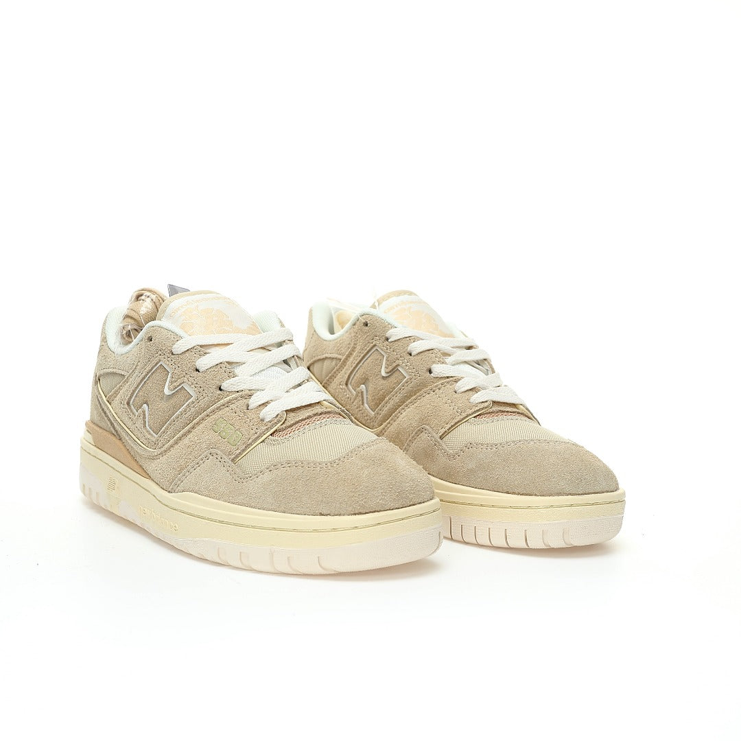 Aimé Leon Dore x New Balance 550 in Sand & Cream – Retro Low-Top Casual Sneakers