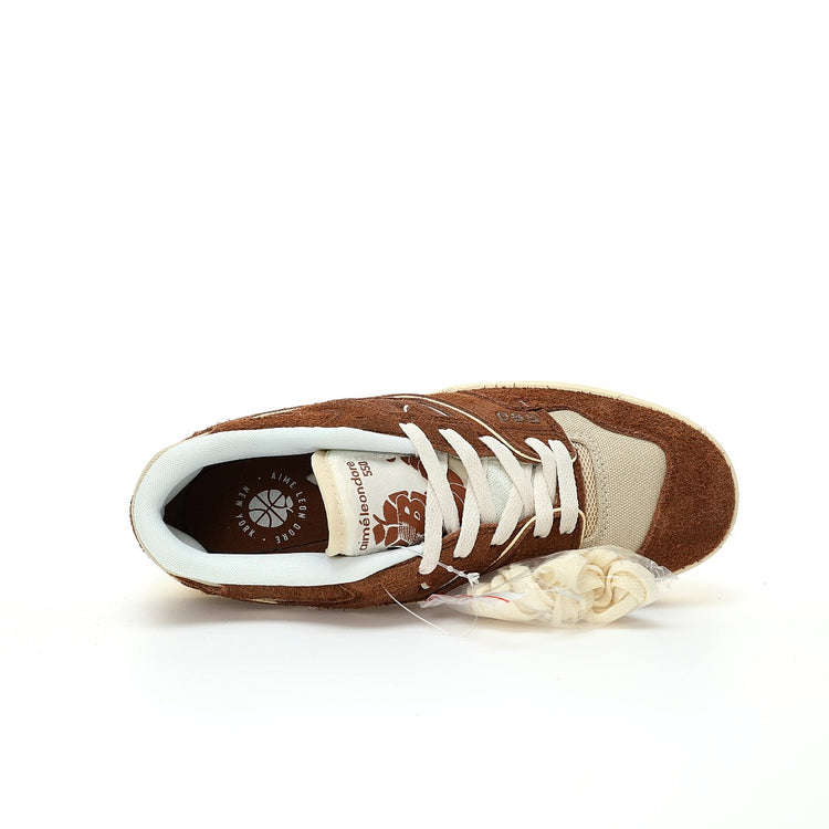 Aimé Leon Dore x New Balance 550 in Mocha Brown & Cream – Retro Low-Top Casual Sneakers