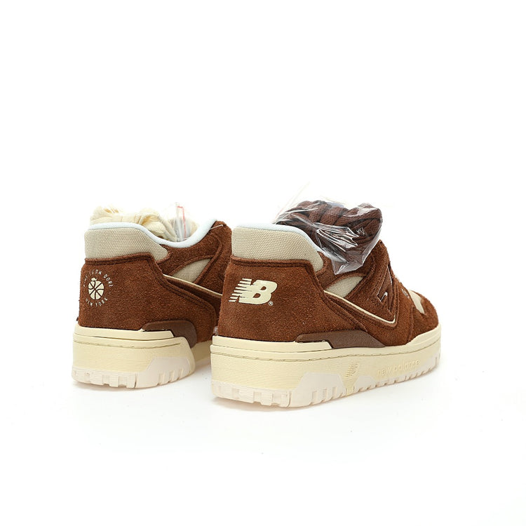 Aimé Leon Dore x New Balance 550 in Mocha Brown & Cream – Retro Low-Top Casual Sneakers