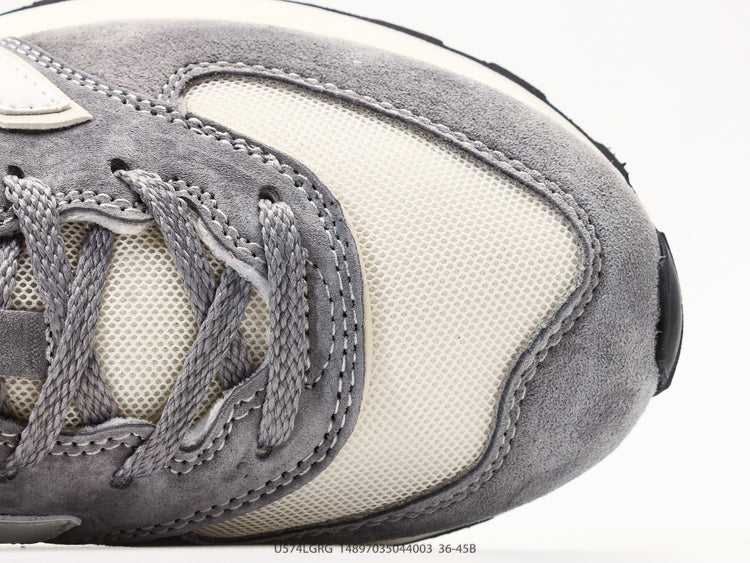 New Balance 574 in Grey & White – Retro Low-Top Lifestyle Sneakers
