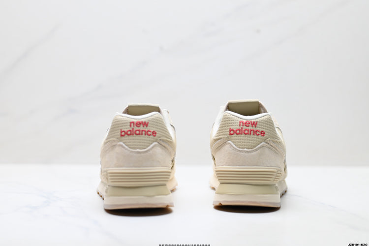 New Balance 574 in Beige & Cream – Retro Low-Top Lifestyle Sneakers