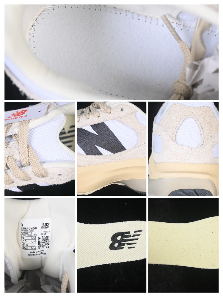 New Balance WRPD Runner in White & Grey – Retro-Inspired Chunky Low-Top Lifestyle Sneakers